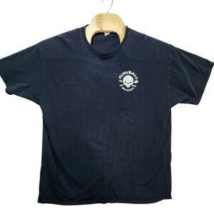 Kurvball Whiskey Sturgis 2022 82nd Anniversary Black T-Shirt Mens XL BBQ Skull